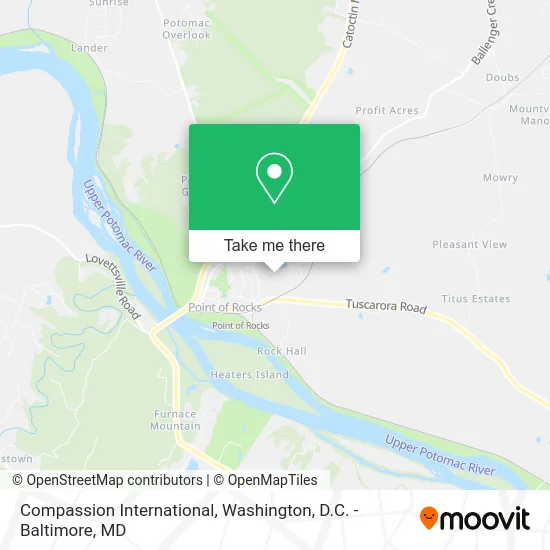 Compassion International map