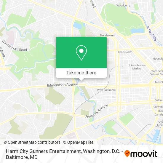 Harm City Gunners Entertainment map