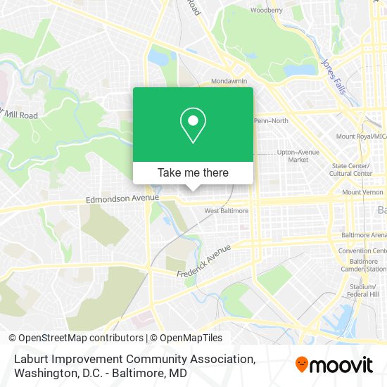 Laburt Improvement Community Association map