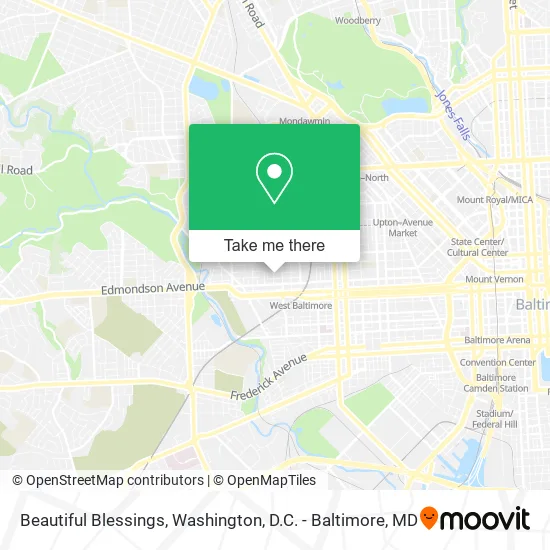 Beautiful Blessings map