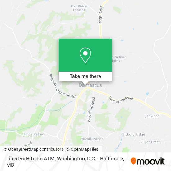 Libertyx Bitcoin ATM map
