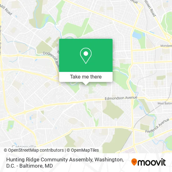 Mapa de Hunting Ridge Community Assembly