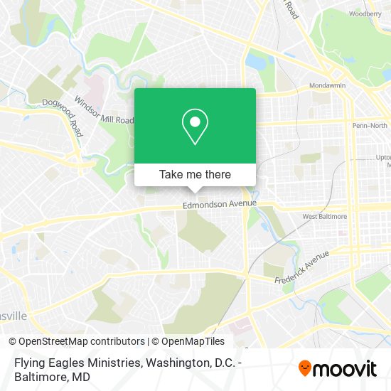 Mapa de Flying Eagles Ministries