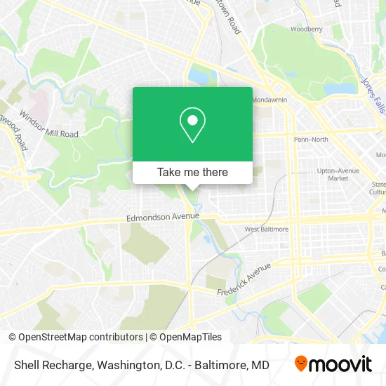 Shell Recharge map
