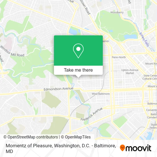 Momentz of Pleasure map