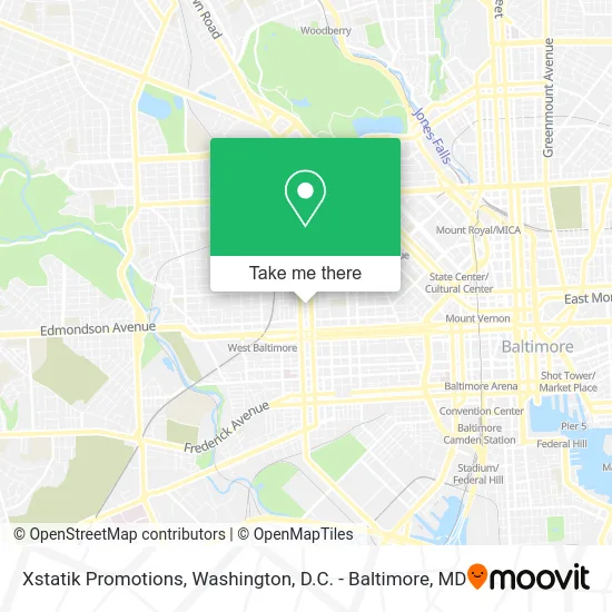 Xstatik Promotions map