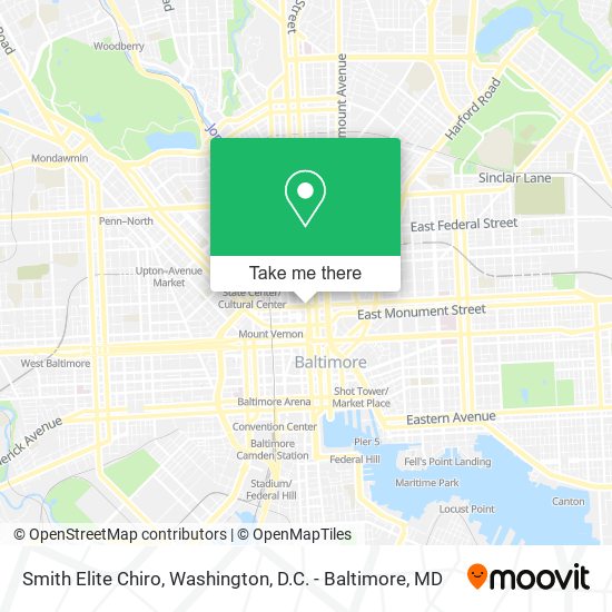 Smith Elite Chiro map