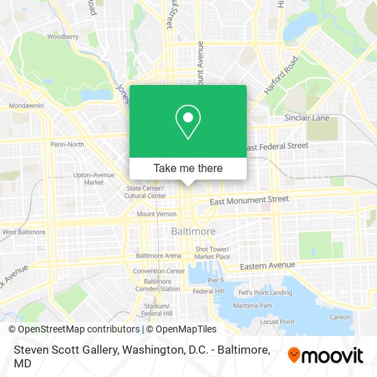 Mapa de Steven Scott Gallery