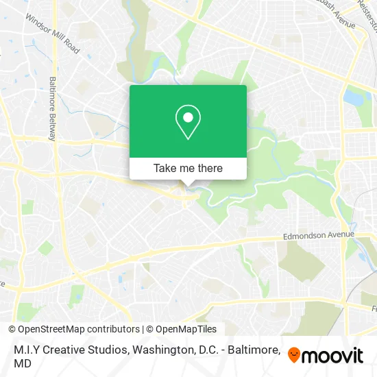 M.I.Y Creative Studios map