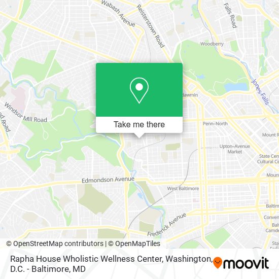 Rapha House Wholistic Wellness Center map