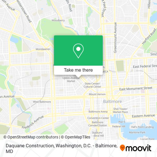 Daquane Construction map