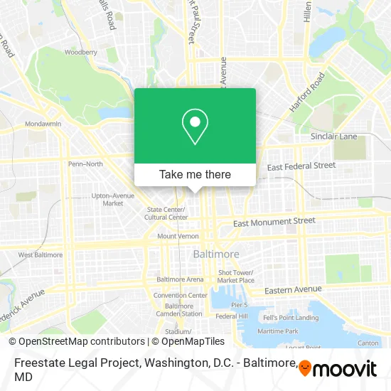 Freestate Legal Project map