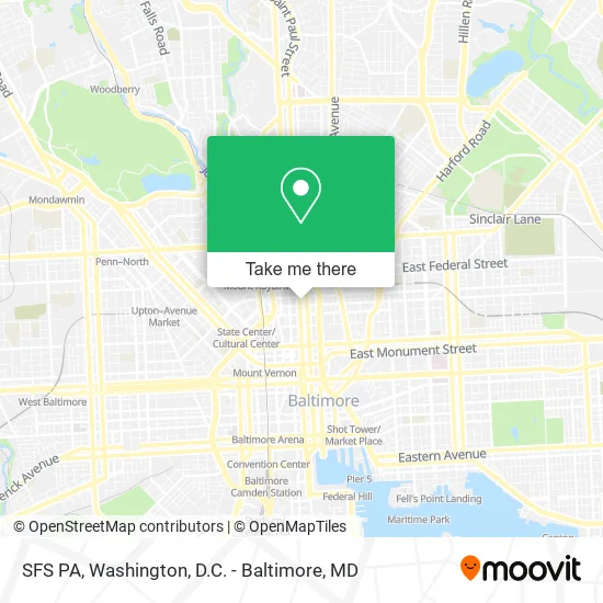 SFS PA map