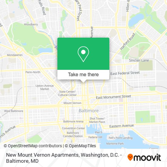 New Mount Vernon Apartments map
