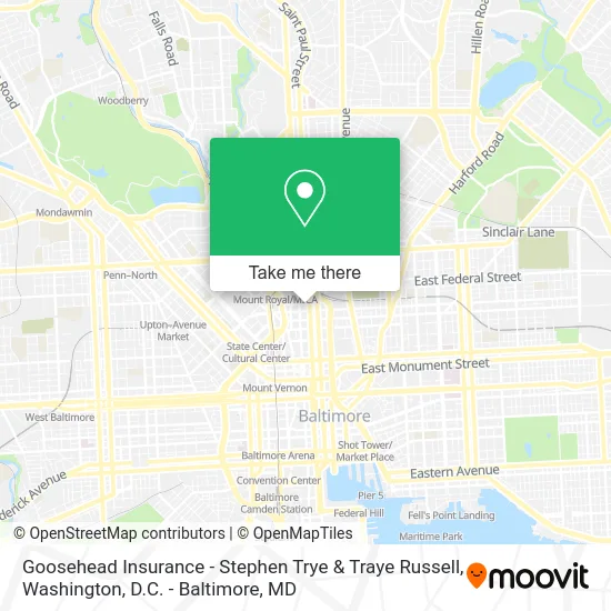 Goosehead Insurance - Stephen Trye & Traye Russell map
