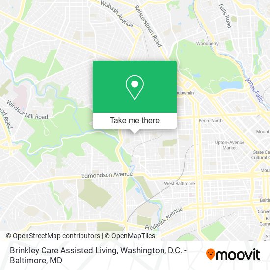 Brinkley Care Assisted Living map