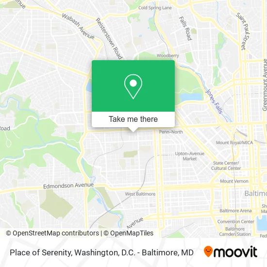 Mapa de Place of Serenity