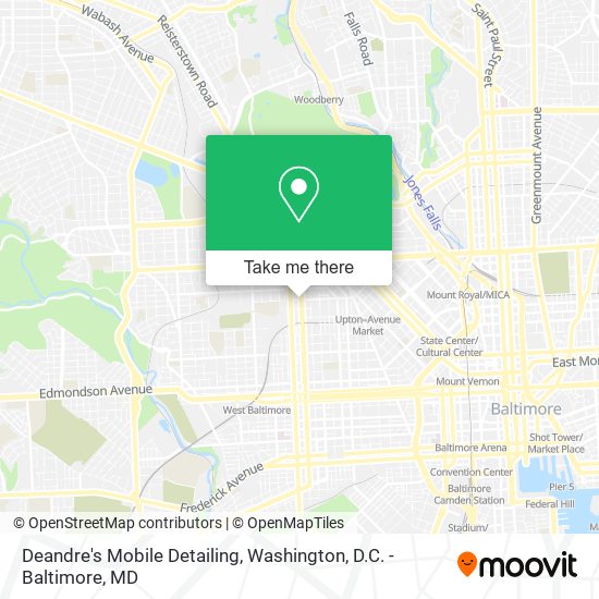 Deandre's Mobile Detailing map