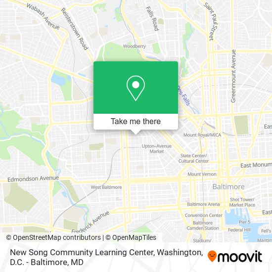 Mapa de New Song Community Learning Center