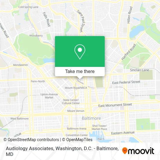 Audiology Associates map