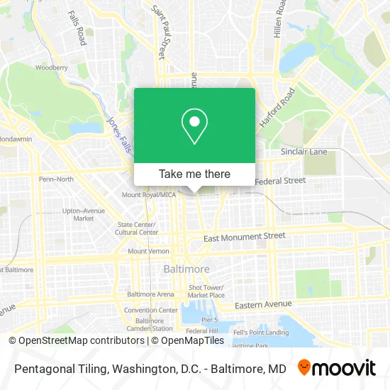 Pentagonal Tiling map