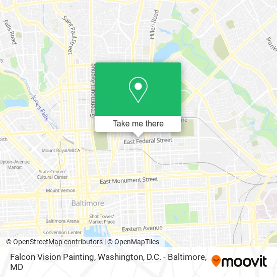 Mapa de Falcon Vision Painting