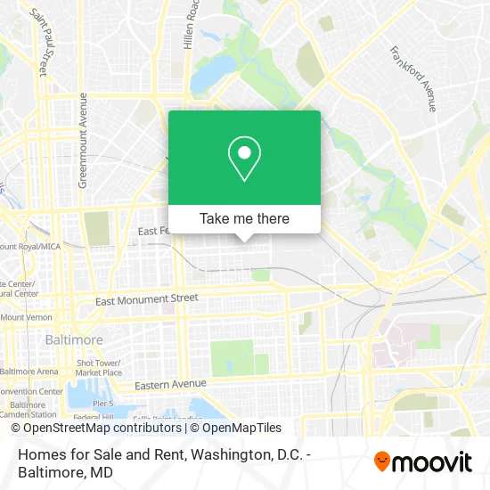 Mapa de Homes for Sale and Rent