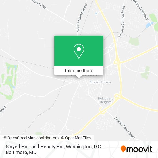 Mapa de Slayed Hair and Beauty Bar