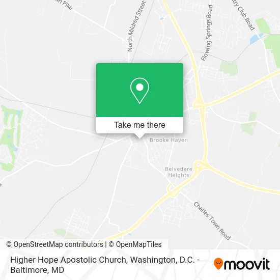 Higher Hope Apostolic Church map