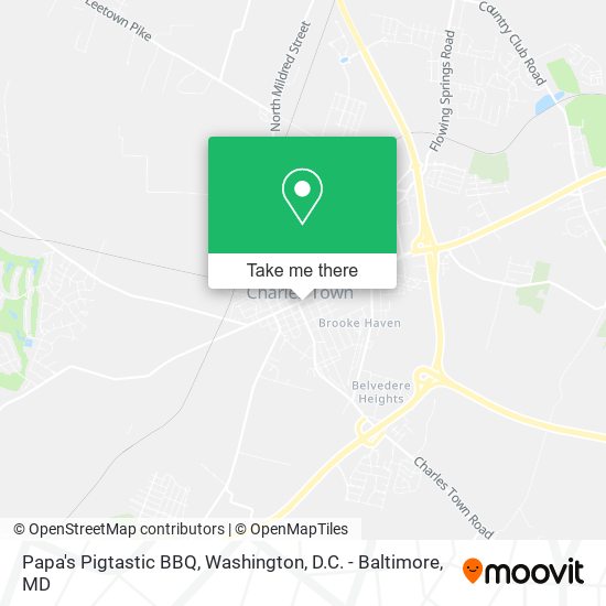 Mapa de Papa's Pigtastic BBQ