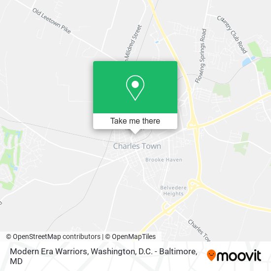 Modern Era Warriors map