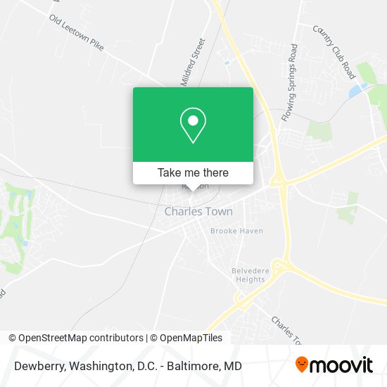 Dewberry map
