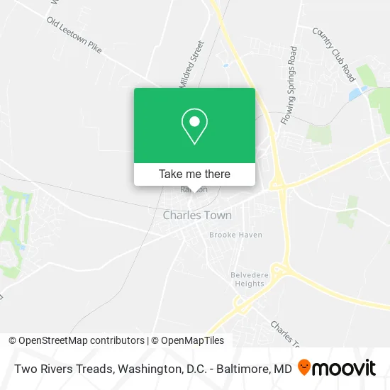 Two Rivers Treads map