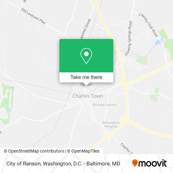 City of Ranson map