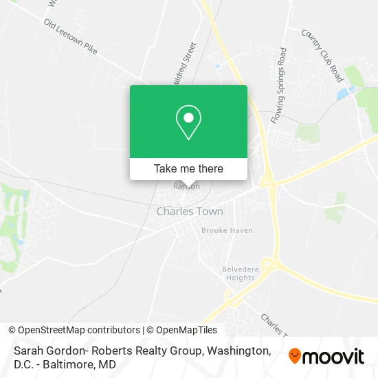 Sarah Gordon- Roberts Realty Group map