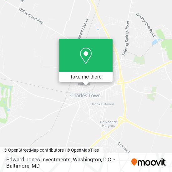 Edward Jones Investments map