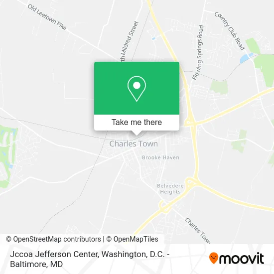 Jccoa Jefferson Center map