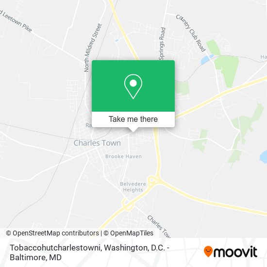 Tobaccohutcharlestowni map