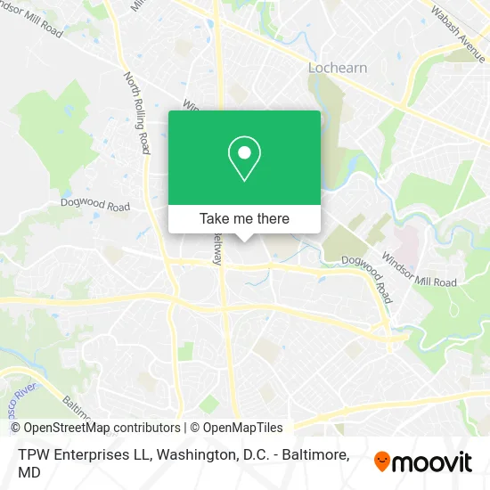 TPW Enterprises LL map