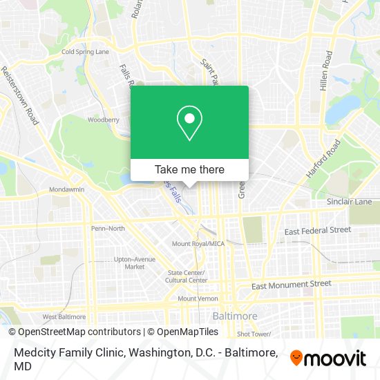 Medcity Family Clinic map