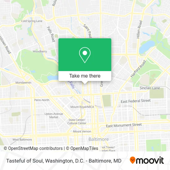 Tasteful of Soul map