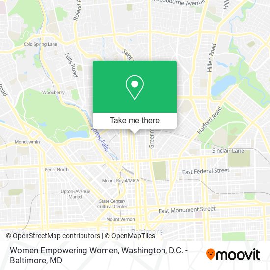 Women Empowering Women map