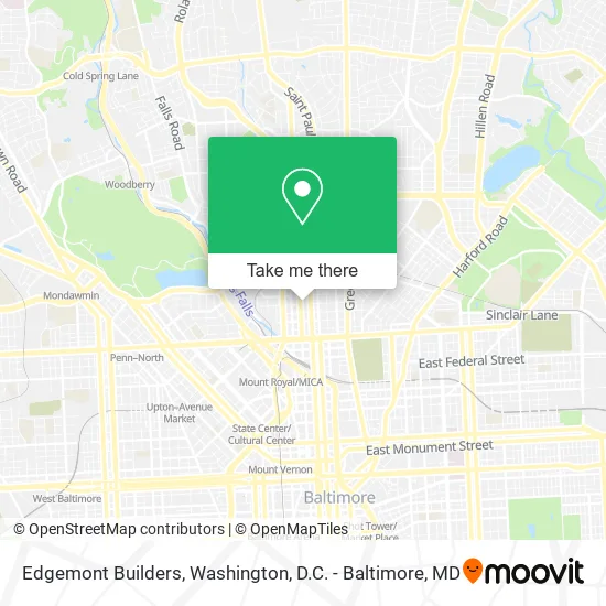 Edgemont Builders map