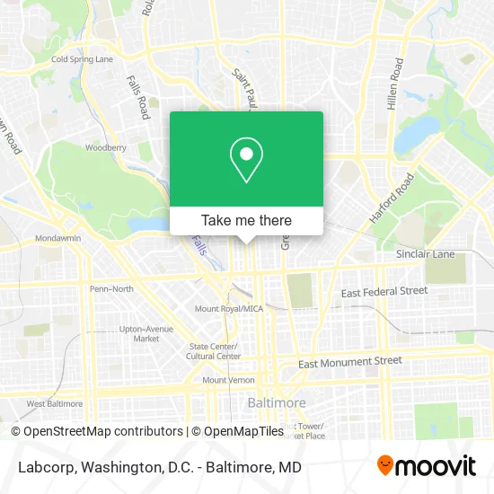Mapa de Labcorp