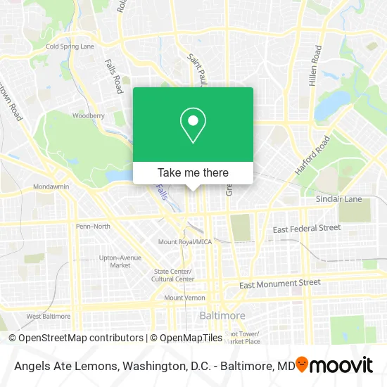 Angels Ate Lemons map