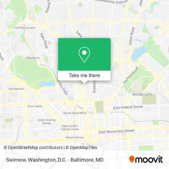 Swirnow map