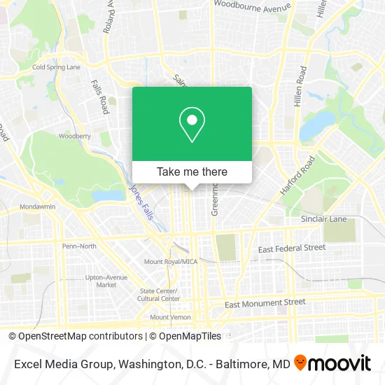 Mapa de Excel Media Group