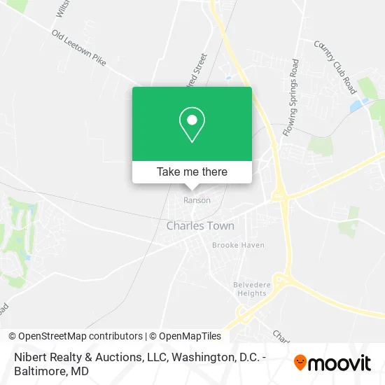 Nibert Realty & Auctions, LLC map