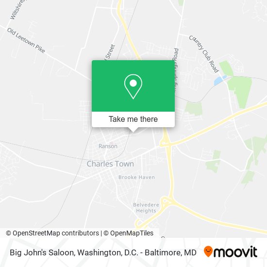 Mapa de Big John's Saloon