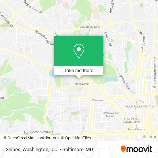 Mapa de Snipes